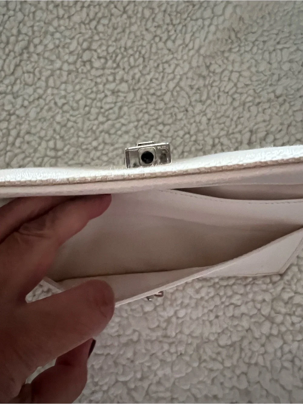Gucci GG Beige Canvas Vintage Continental Wallet w/ Horsebit Accent - Picture 8 of 8